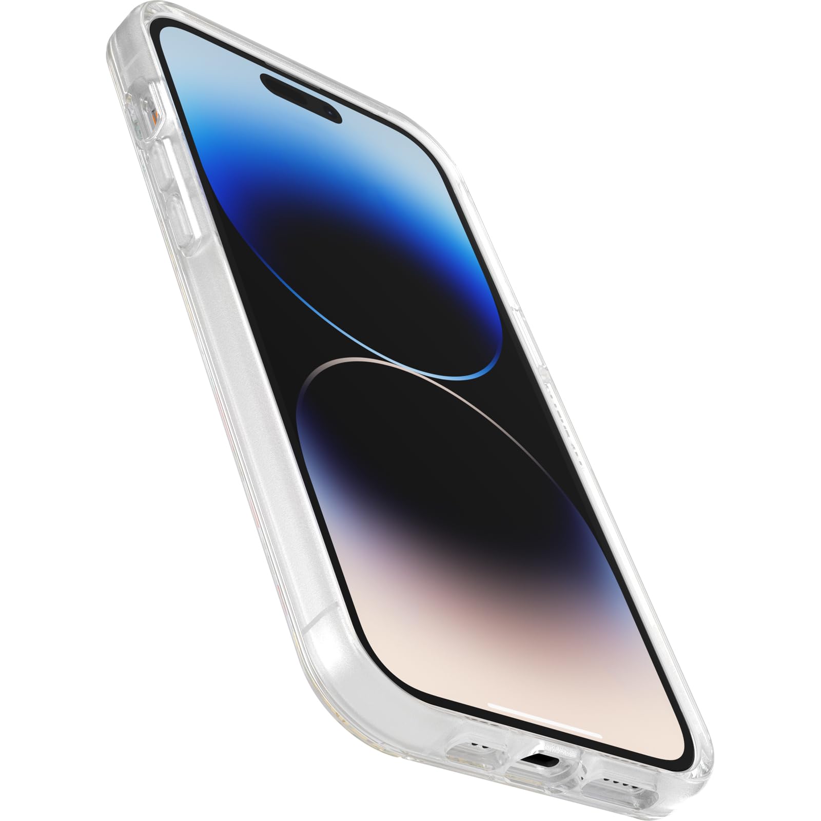 OtterBox Cover per iPhone 14 Pro Max, Symmetry Plus Clear per MagSafe, resistente a shock e cadute fino a 2 metri;sottile,testata 3x norme MIL-STD 810G, Flower Fields