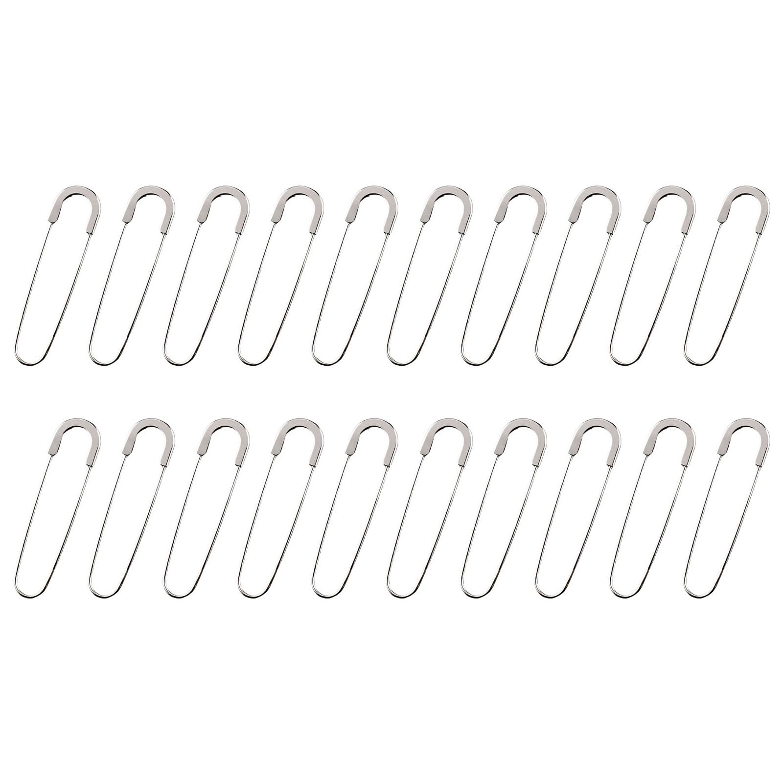 20Pcs Heavy Duty Metal Pins for Sewing Craft Hemming Dressmaking Clothing Waist Sewing Accessories U Shaped Pin