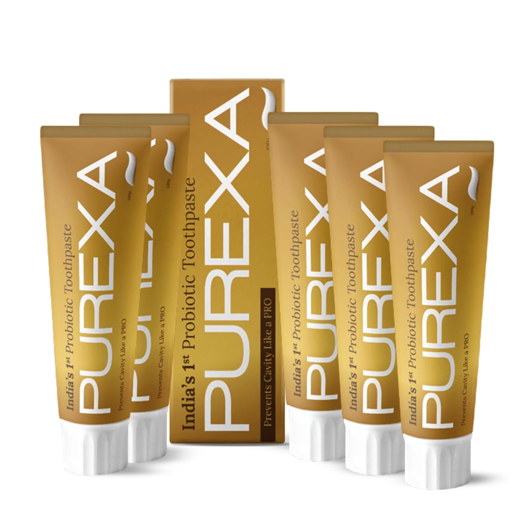 PUREXA Probiotic Toothpaste - 100 gms (Pack of 5) | Cavity protection toothpaste | oral care & tooth paste | teeth whitening toothpaste | whitening toothpaste for Adults & Kids (B0BL84DDXT) Amazon Price History, Amazon Price Tracker