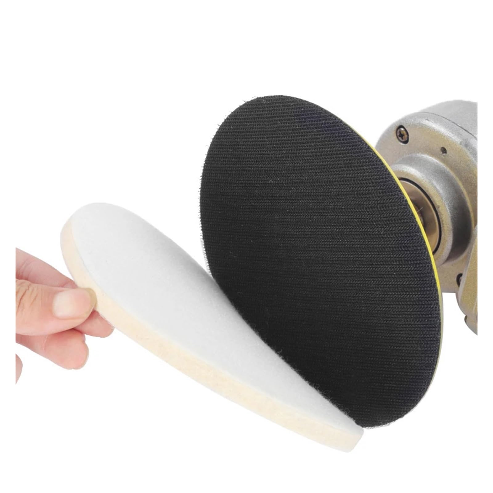 5 pz 2 "- 7" opzionale Floccaggio Feltro di Lana Ruota di Lucidatura Palla di Cera for Metallo Plastica Vetro Finitura A Specchio di Legno(4 inch 100mm)