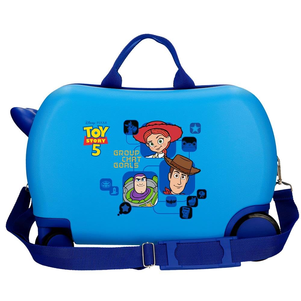 Joumma Disney Toy Story walizka dziecięca niebieska 45 x 31 x 20 cm twardy ABS 24,6 l 1,76 kg 2 koła podwójny bagaż podręczny