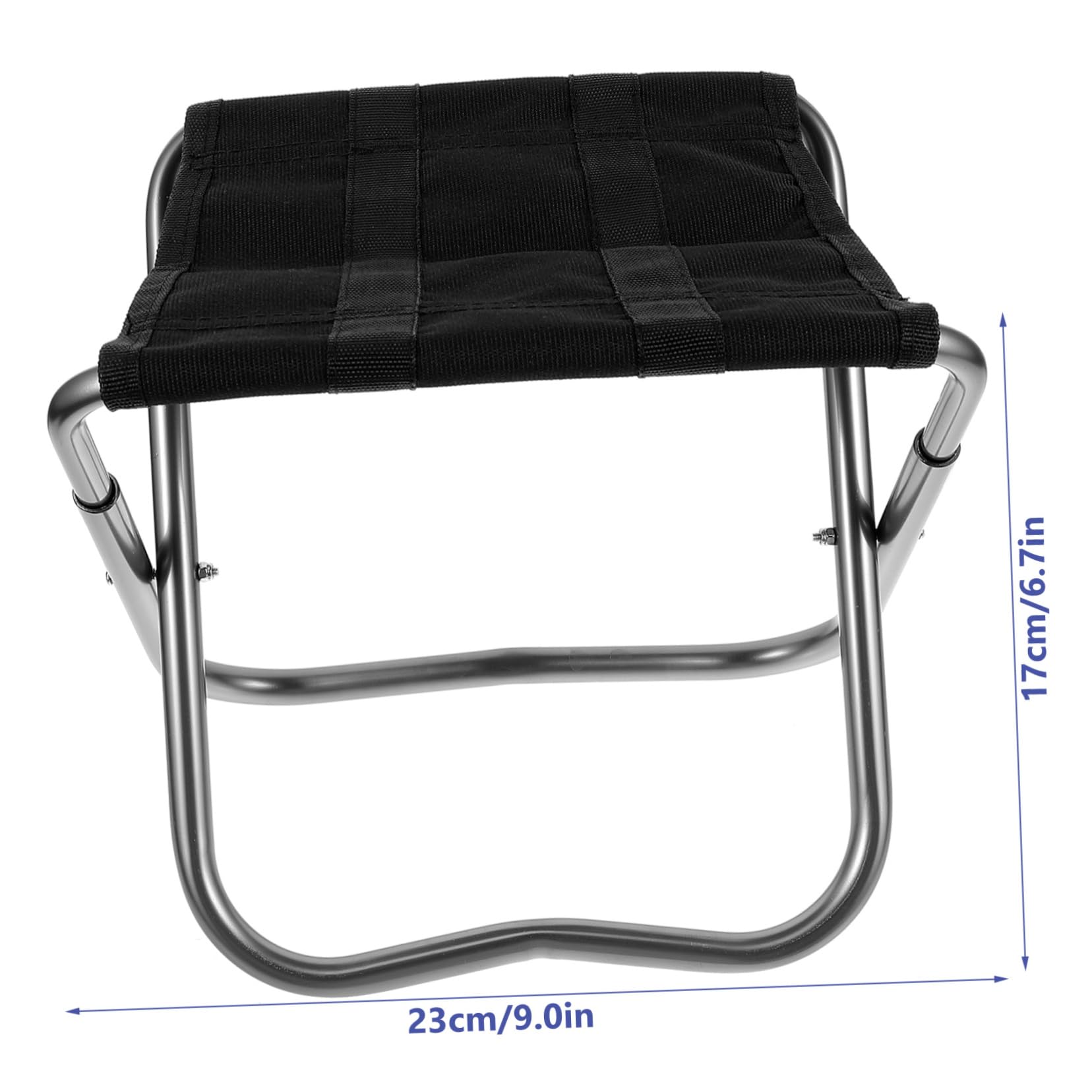 Hemobllo Compact Folding Stool for Camping and Outdoor Activities Lightweight Portable Chair for Adults and Versatile Fishing Stool for Home Use and Picnics