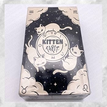 ✨海外人気デッキの再販✨猫ちゃん支援のキュートなタロットカード・オラクルカード Amazon.co.jp: 猫 ネコ ねこ KITTEN タロットカード かわいい