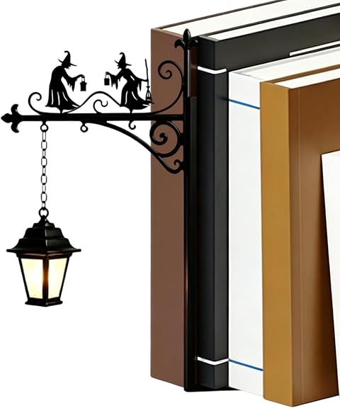 Lampada Da Libreria Mini Decorazione Luminosa Topo Di Biblioteca | Illuminazione Decorativa Da Scaffale Per Vetrina Scaffale Esposizione Studio Angolo Lettura Casa ri Camera Da Halloween