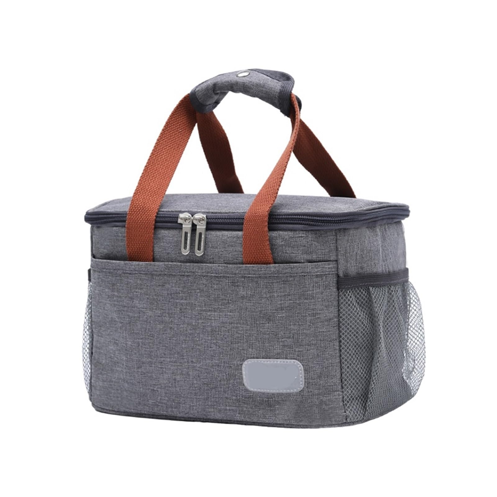Genérico Bolsa Almuerzo Bolsa de Almuerzo con Aislamiento térmico Gran Capacidad, Bolsa Tela Oxford for Almacenamiento Alimentos, Bolsas Picnic, portátiles for refrigerador(15L Blue)
