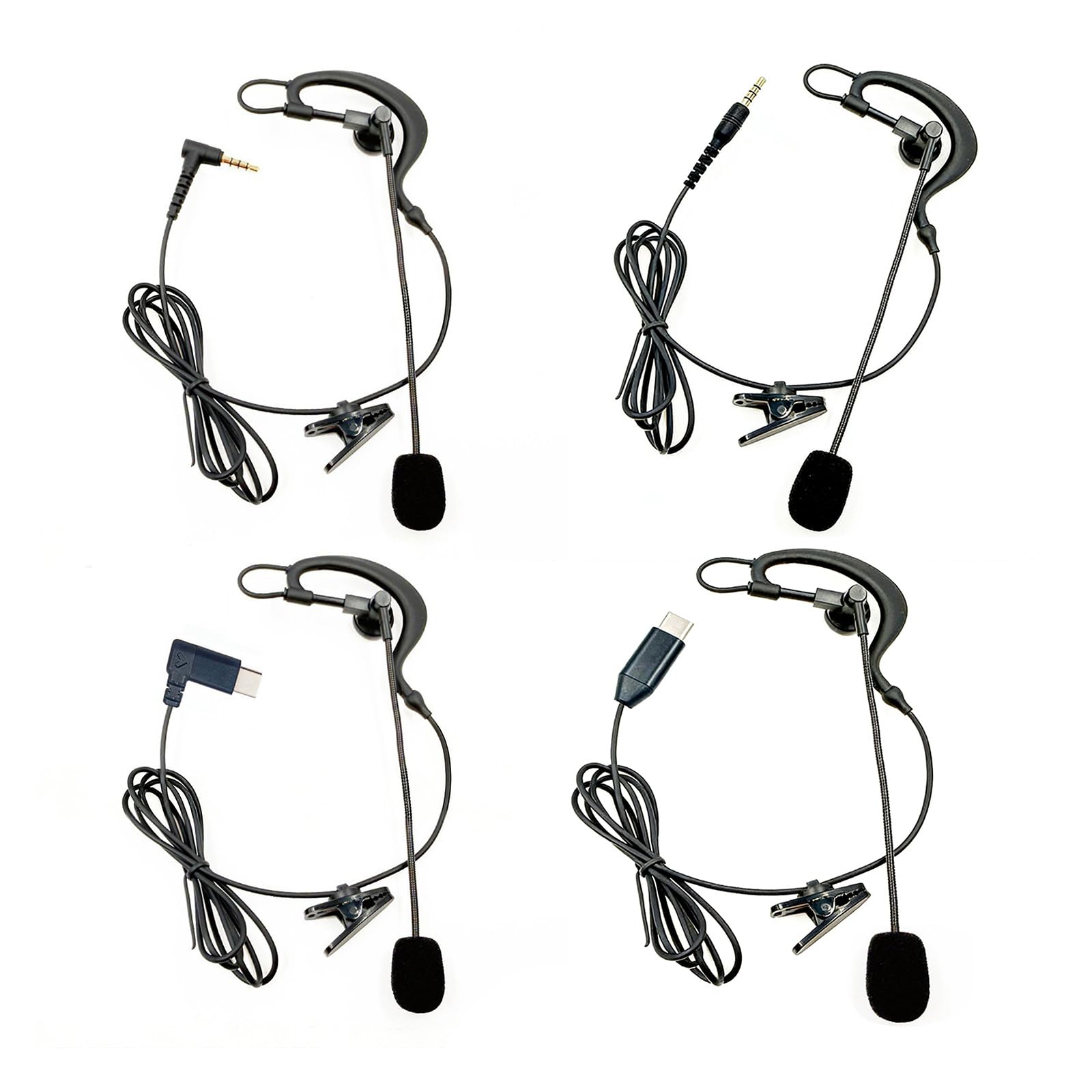 MURYE Auriculares de comunicación para árbitros con intercomunicadores directos, cancelación de ruido, árbitros de fútbol, auriculares de comunicación — view 4