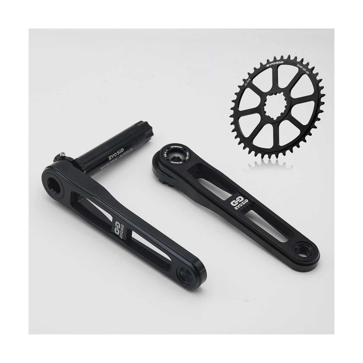 Amazon.co.jp: ロードバイククランクセット シングルチェーンリング
