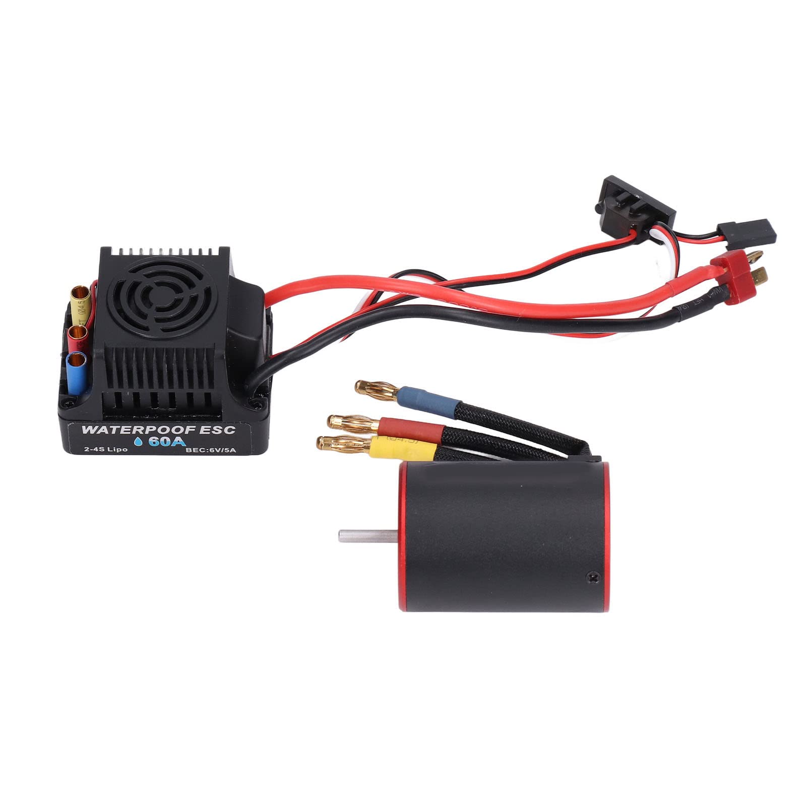 Wodoodporny Bezszczotkowy ESC 60A z Silnikiem 3900KV