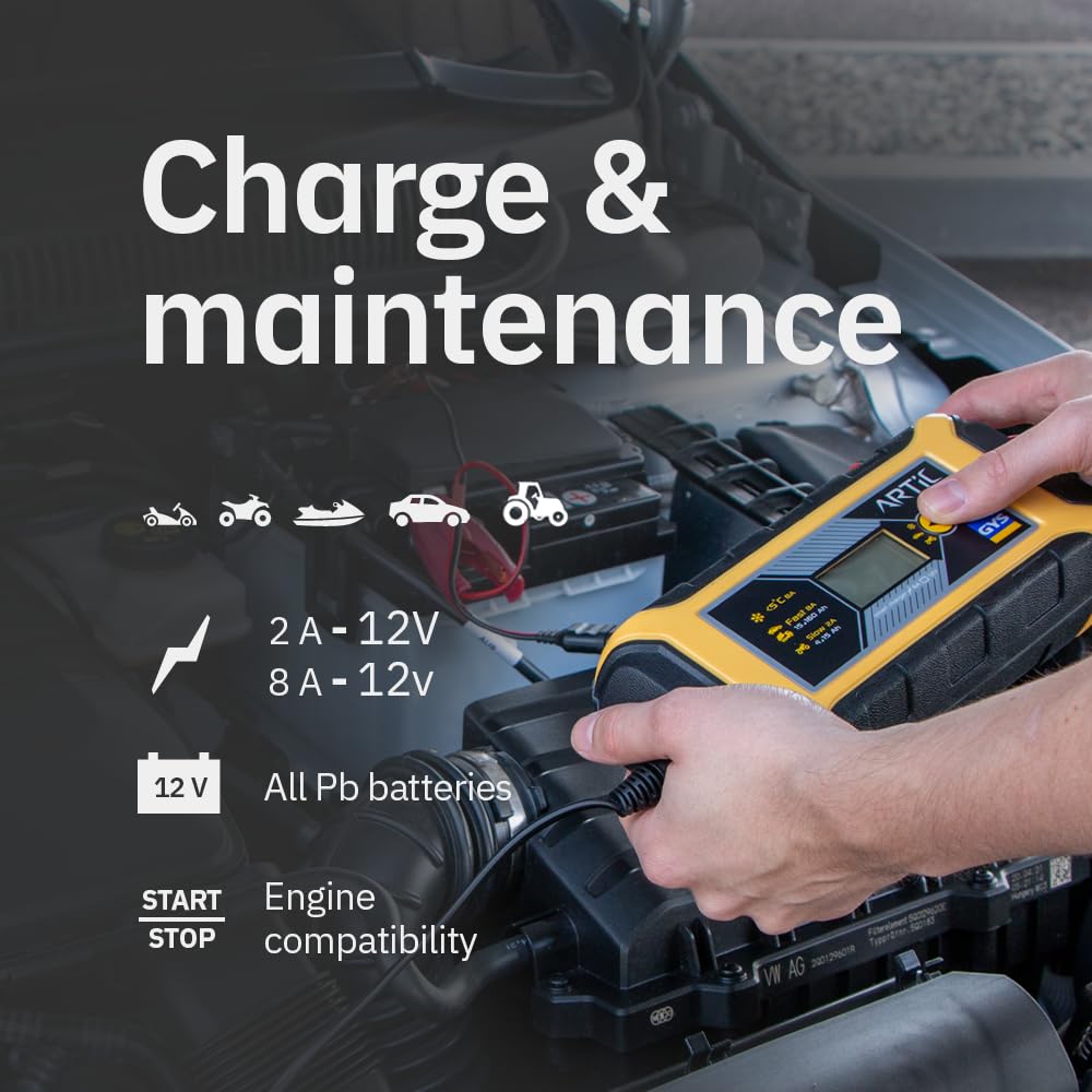 GYS GYSLadegerät Batterieladegeräte für Fahrzeuge mit 12V Batterien Artic 8000, Nee