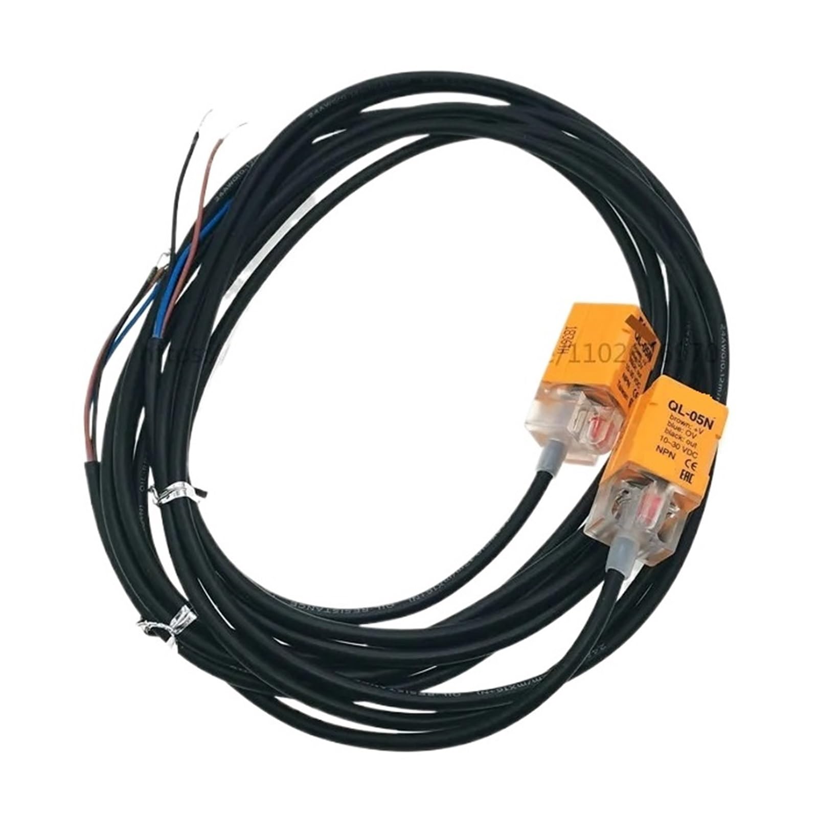 Capteur de proximité QL-05P inductif pour automatisme industriel 2 pièces