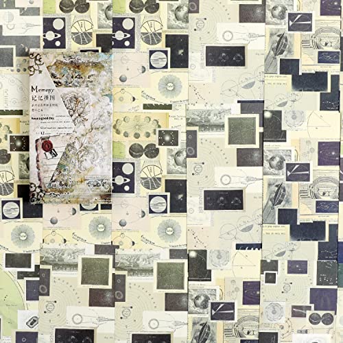 コラージュ素材 60枚 コラージュペーパー 紙素材 レトロ 古風 クラシック 懐古 デザインペーパー ヴィンテージ 手帳素材パック パラフィン紙 ジャンクジャーナル 古書 60枚セット