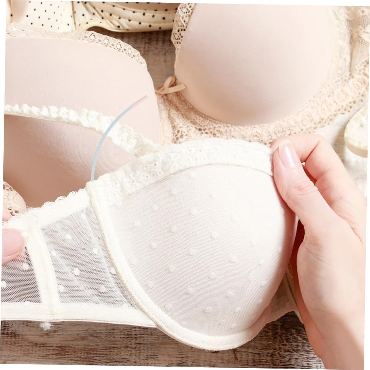 Hohopeti 20pairs DIY Metal Wires Replacement Underwire for Women Bras Wire Accessory for Lingerie Support