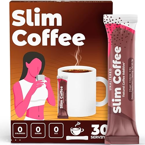 Café delgado para mujer, delgado, tensado y tonificado, complemento natural para tu taza de café regular (no es un reemplazo), apto para dieta