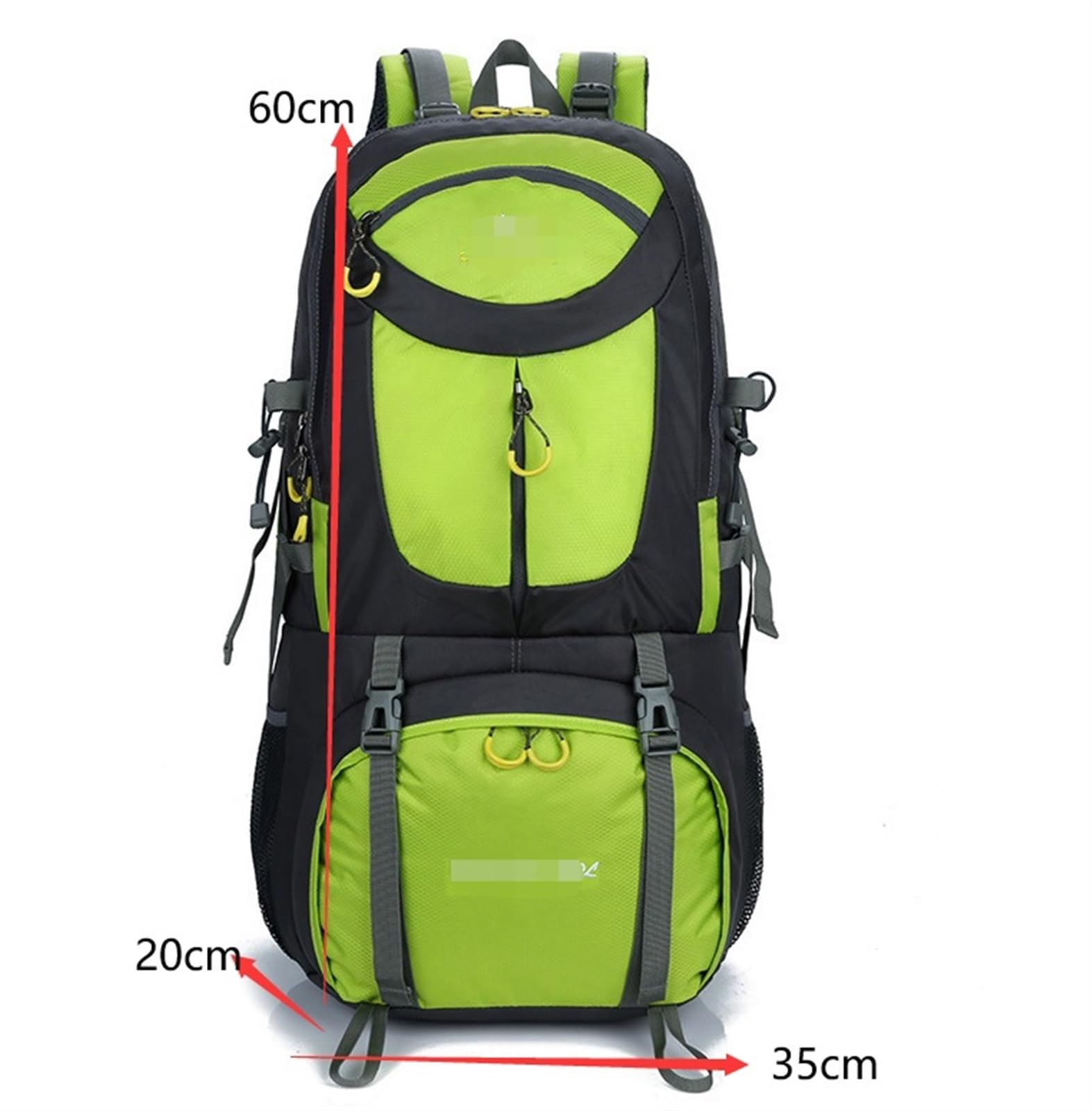 Plecak Turystyczny Plecak Trekkingowy 60L Plecak Kempingowy Torba Górska Plecak Turystyczny Dla Mężczyzn I Kobiet Torba Alpinistyczna(Black)