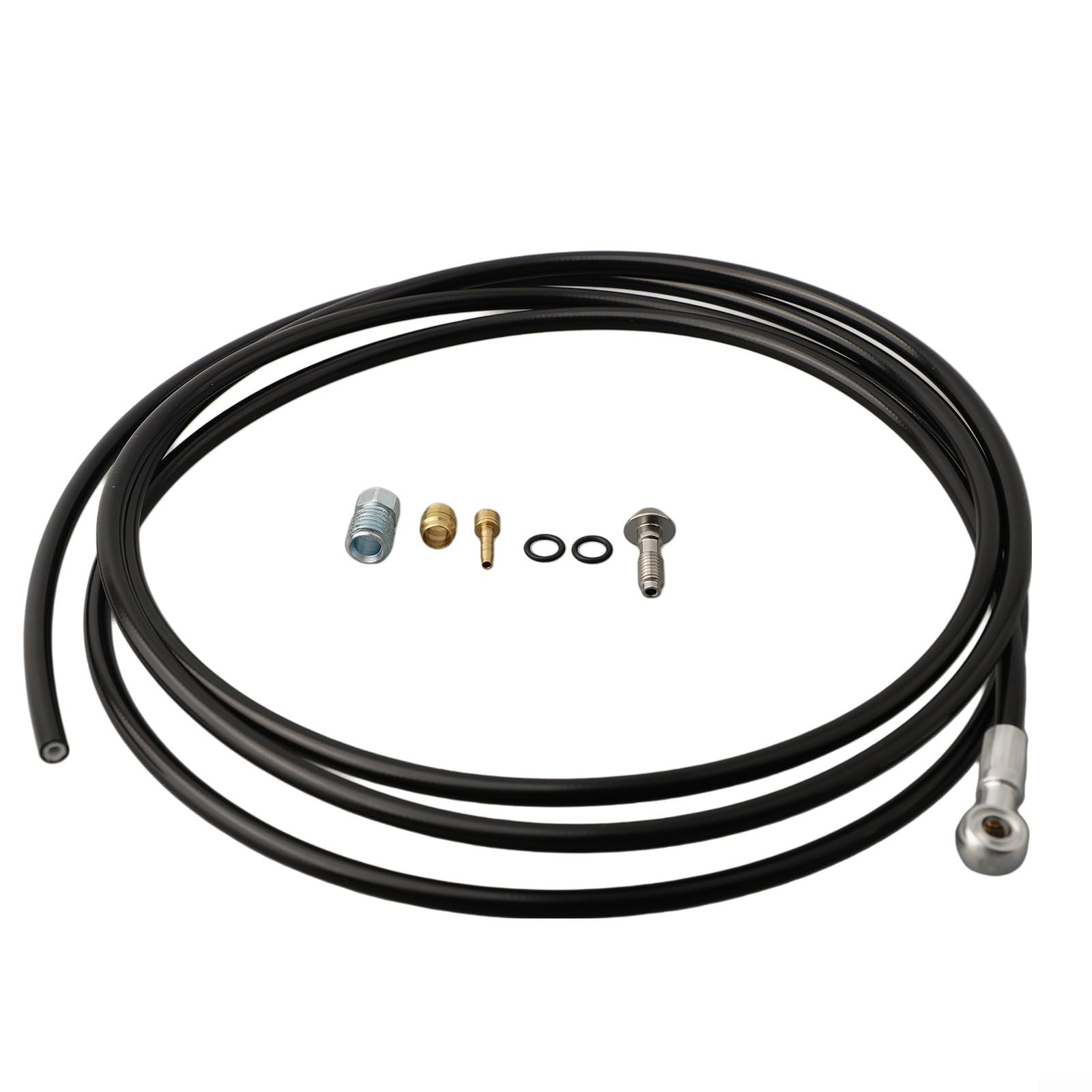 Kit tubo freno per bicicletta e inserti di collegamento in ottone, kit tubo freno a disco idraulico da 2500 mm per MT4 a MT Trail parte di ricambio
