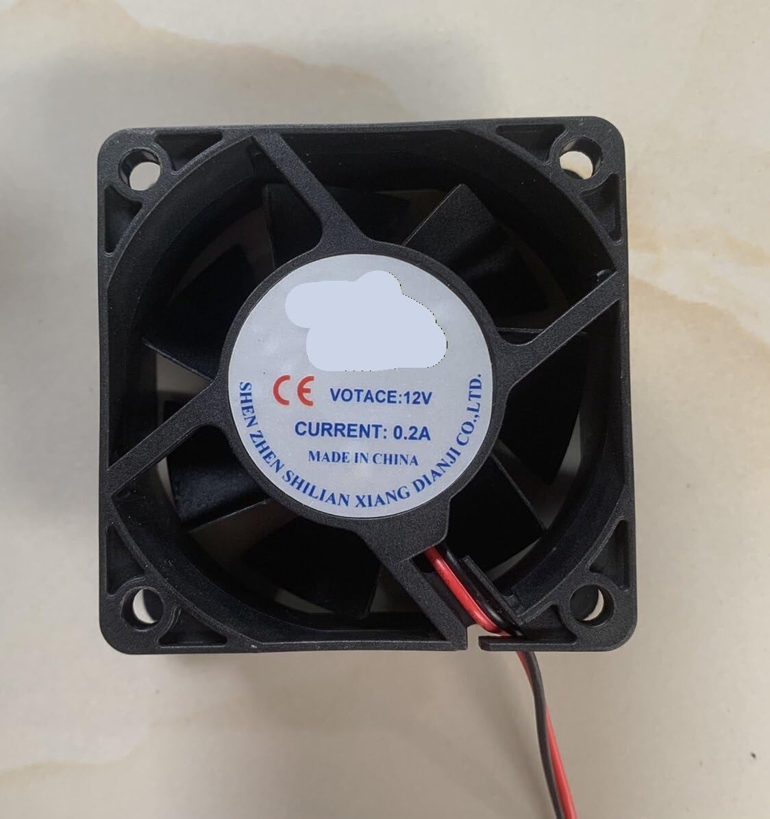for High-Performance DC Axial Fan Set - 6025/8025/9025/12025/12038mm, 12V/24V, Low Noise & High Speed for Electronics & Industrial Applications(12025 12V)