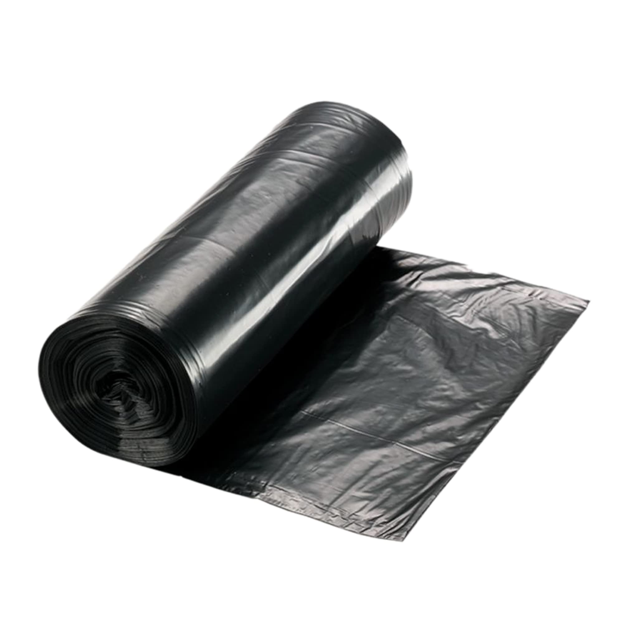 Homewise 40 bolsas de basura resistentes de 100 L bolsas de basura paquete de 40 bolsas de basura negras para basura grandes bolsas de basura ecológicas para oficinas en casa y jardín extrafuertes,