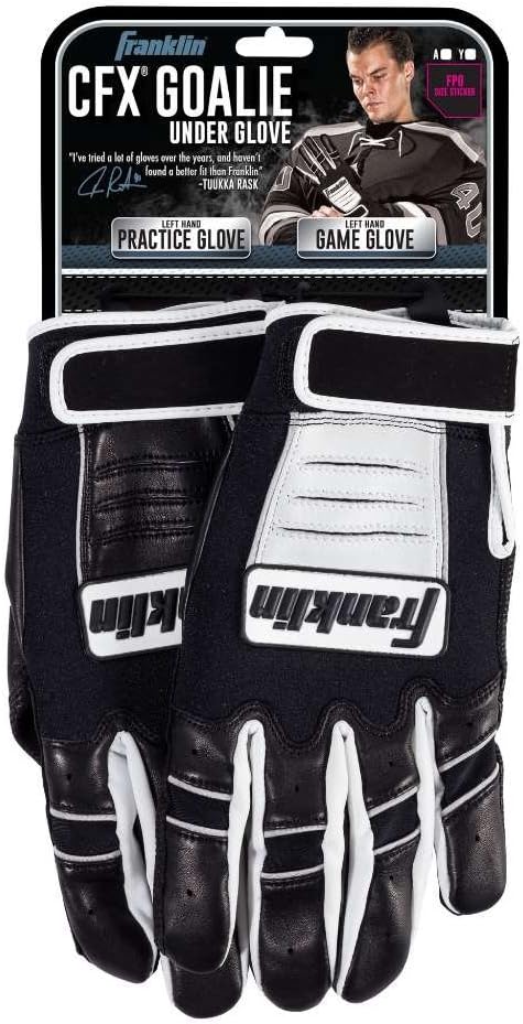 Franklin Sports Youth Tuukka Rask CFX Pro Goalie Gloves