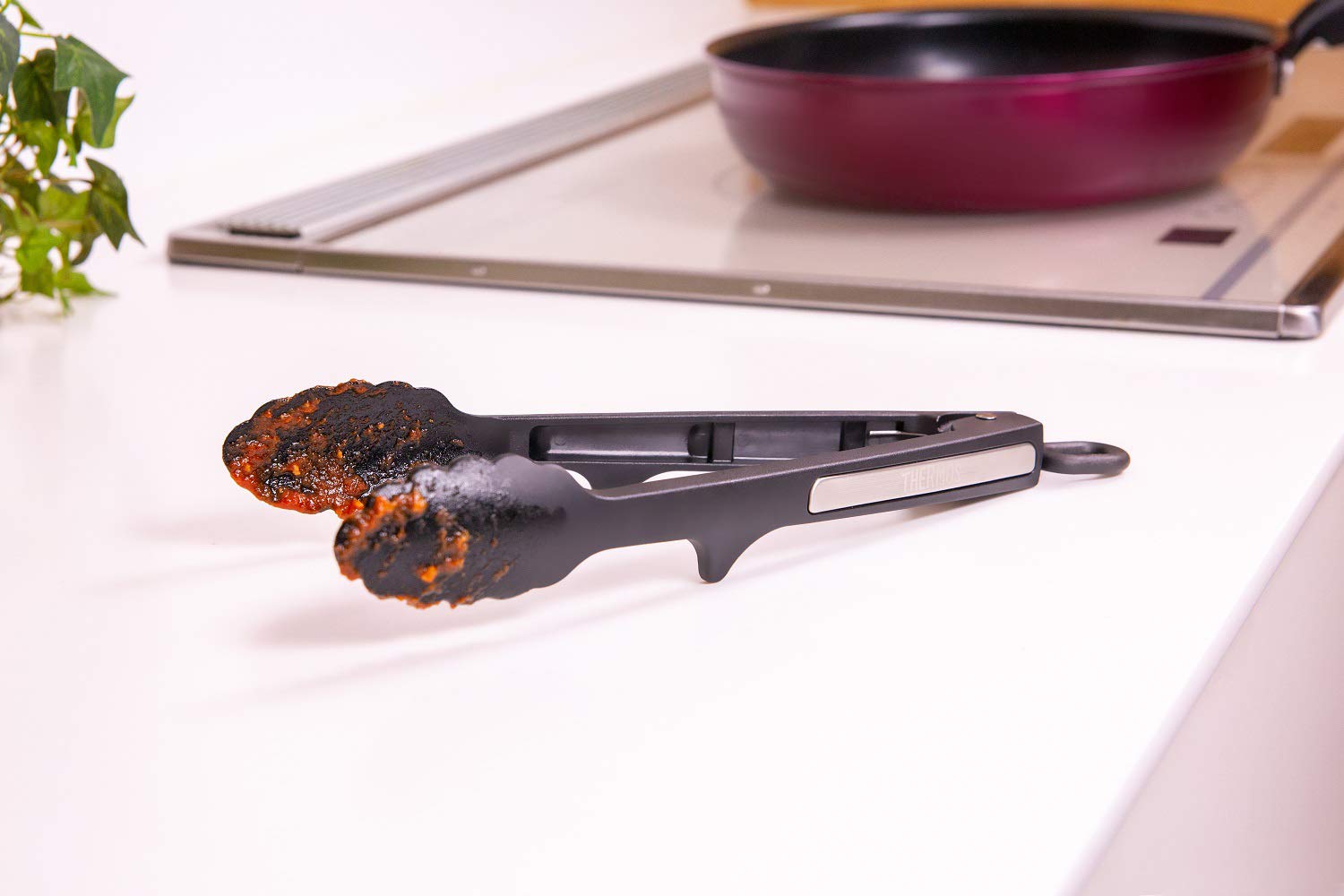 Amazon.co.jp: サーモス ナイロントング ブラック キッチンツール KT