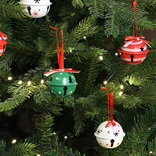 COM-FOUR® 6x Decorazioni da appendere per Natale