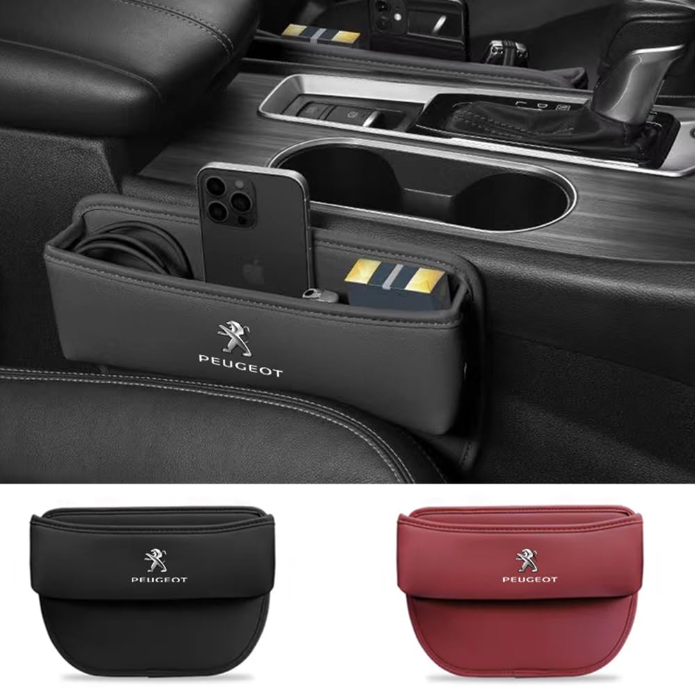 Organisateur De Siège Auto XENITE - Range-Câbles Multifonction Pour Peugeot
