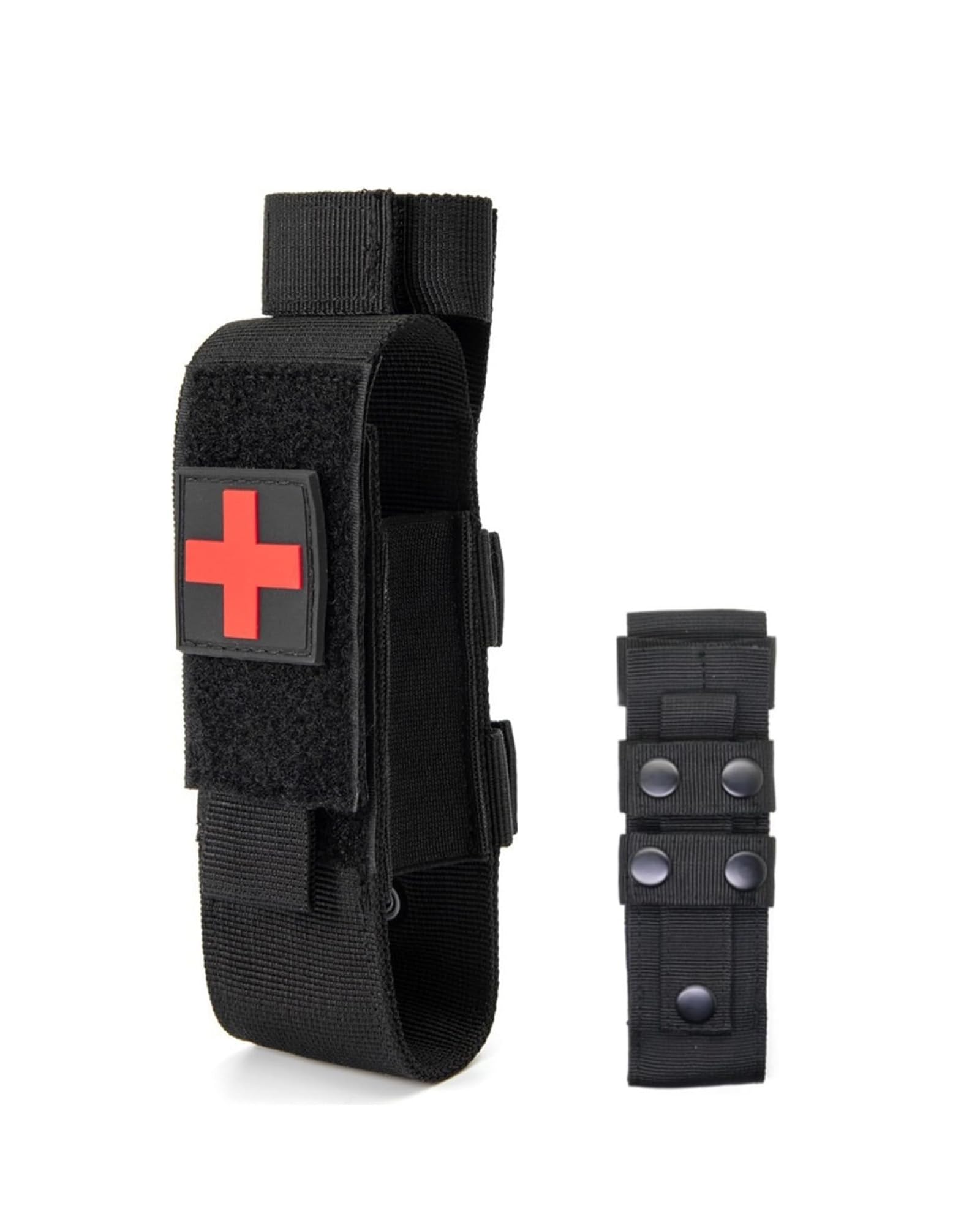 Fonyiunce Tourniquet Halter, Erste Hilfe Tasche Klein, Tragbarer Militärische Tasche Medizinische, Tourniquet Pouch Scherentasche, für Camping, Wandern, Polizei, Rettun