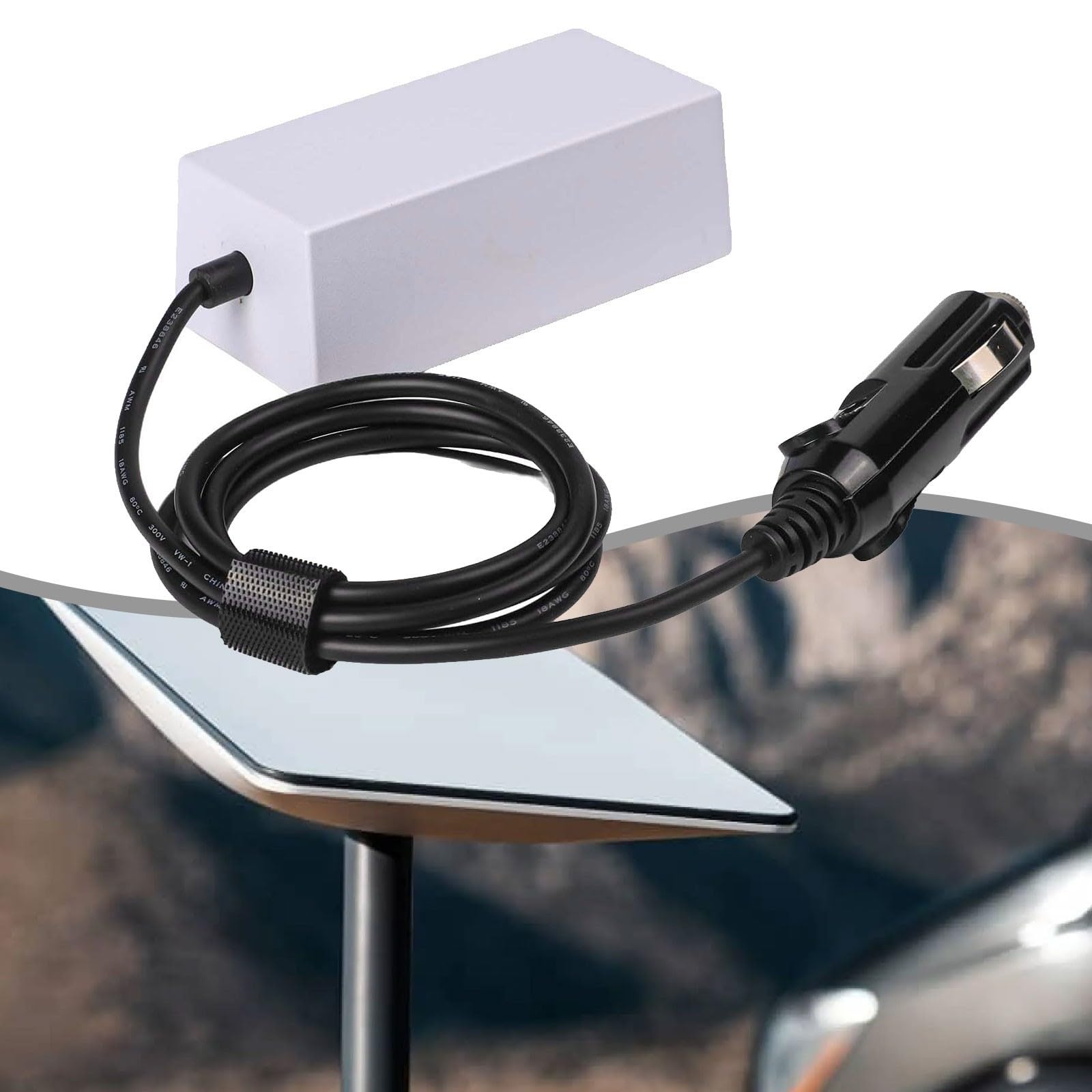 Zoegneer Kfz-Netzadapter DC Konverter Booster Konverter 12V-36V auf 36V 5A Ausgang Ladekabel für Starlink Mini für Fahrzeug-Boot-Installation