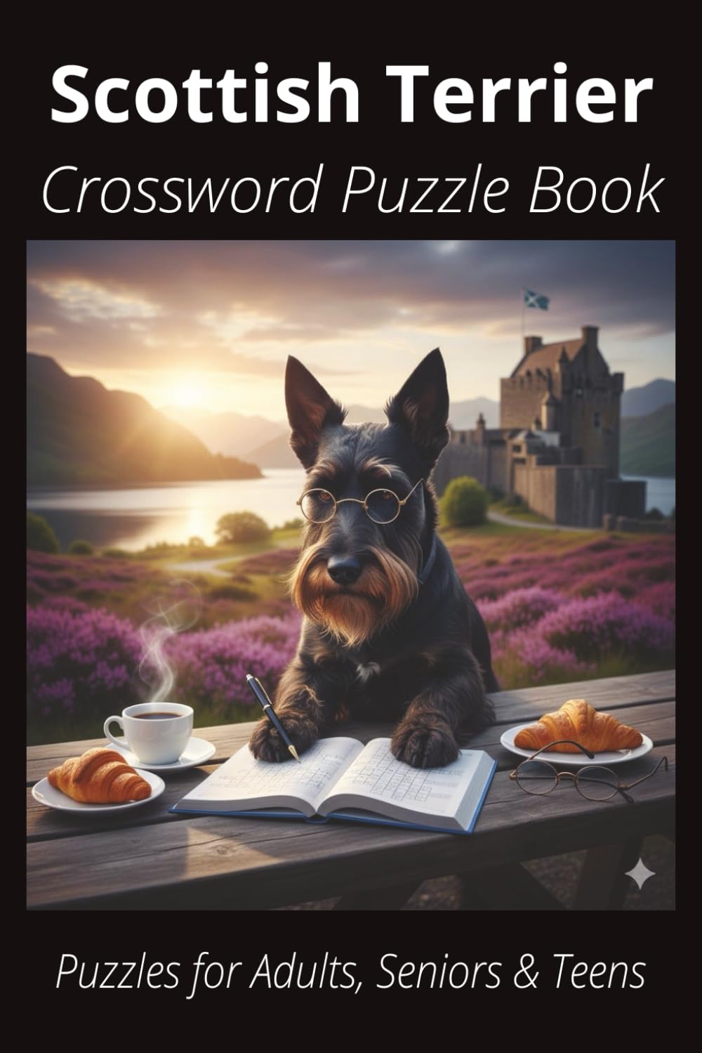 Scottish Terrier Crossword Puzzle Book: Crossword Puzzles with Easy-to-Read Print About Scottish Terriers, Loyal Companions, Training, Fun Facts & ... Pet Lovers, Vacations, and Relaxing Moments