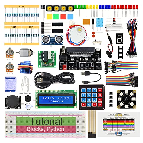 Freenove Starter Kit for BBC Micro:bit – 224 Items