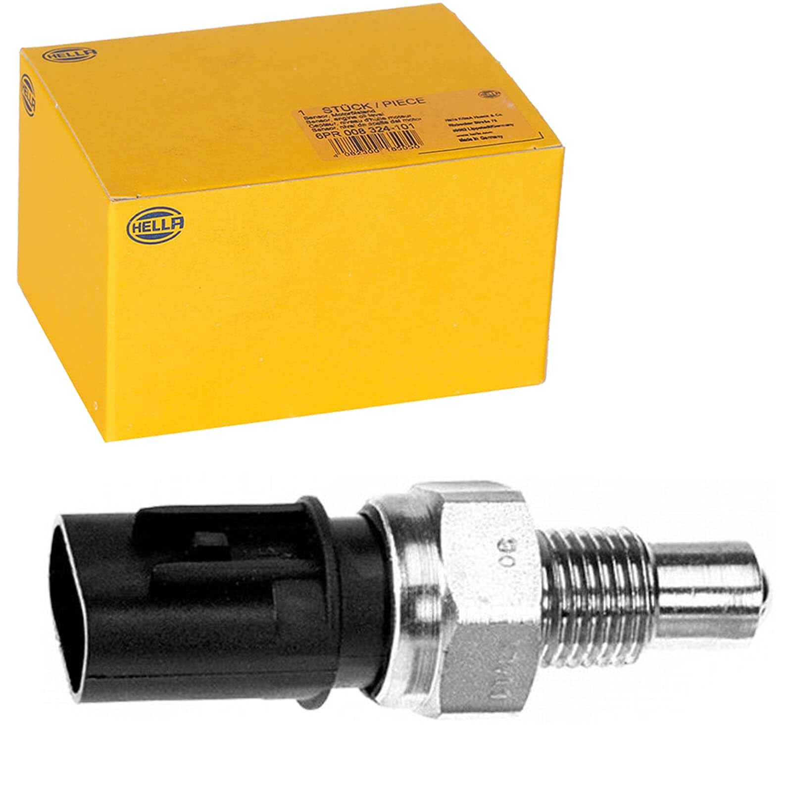 HELLA 6ZF 008 621-041 Przełącznik, światło cofania - 12V - 2-biegunowy - przykręcany - Zestyk rozwierny - elektryczny