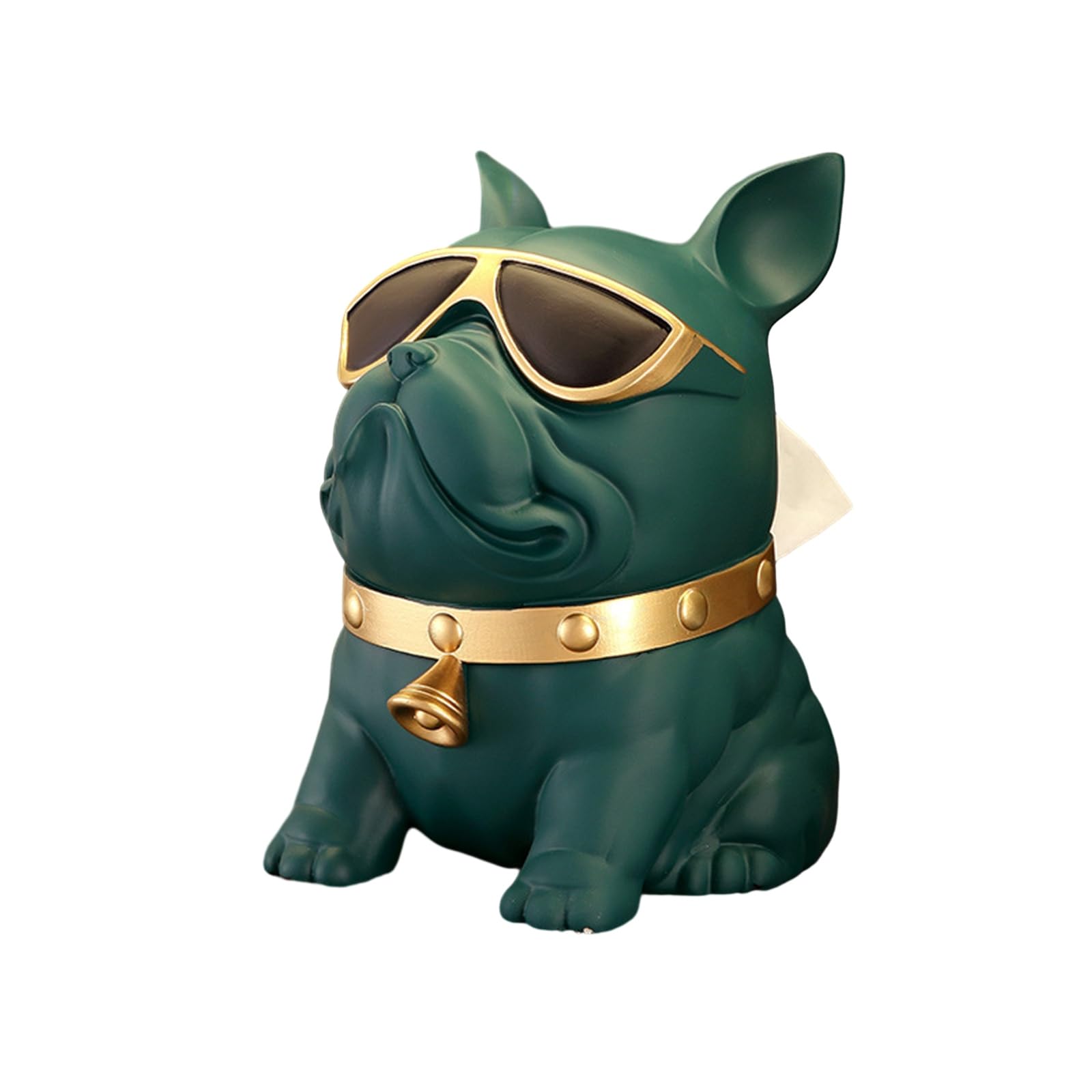 Xinsheinelry Terrier Tissue Box Versatile Paper Holder Portable Dog Tissue Dispenser Desktop Tissues Napkin Desk Essential