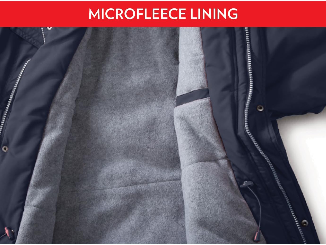 Woman Within Plus Size Microfiber Parka - Image 3