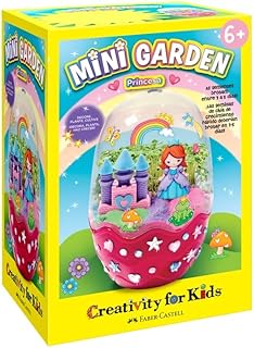 Creativity For Kids, Faber-Castell, Mini Garden Princes, para crianças a partir de 6 anos