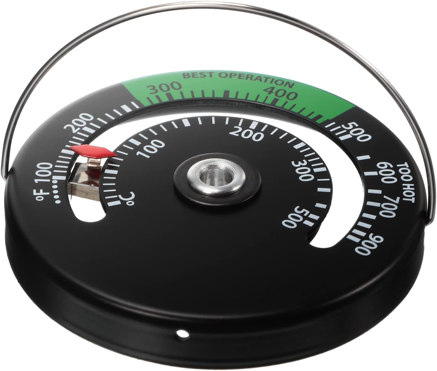Weewooday 1 Piece Magnetic Wood Stove & Oven Temperature Thermometer