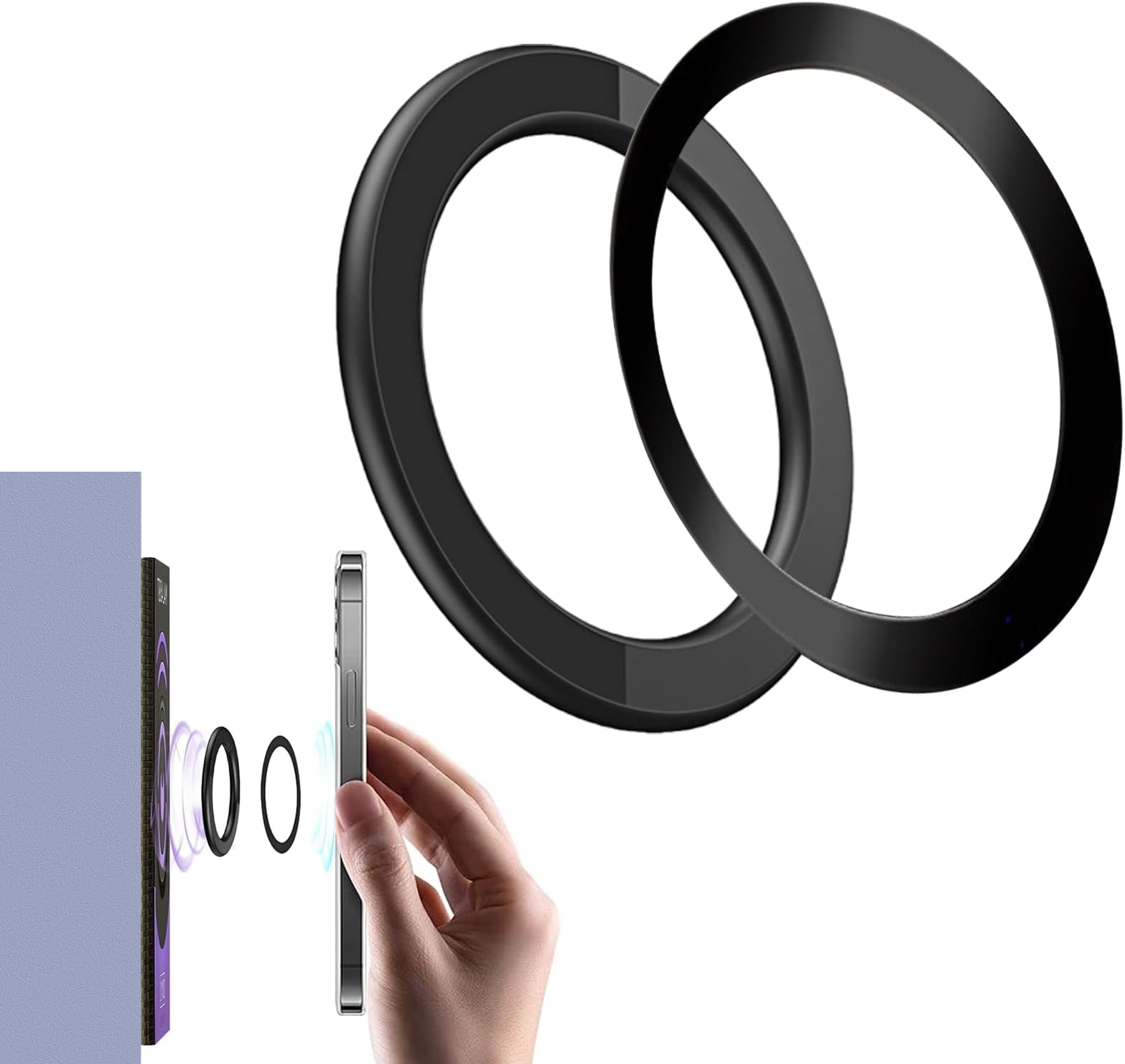 Compatible Connector Rings for Walabot DIY โ Precision Fit, Strong Magnetic Hold, Quick Installation, and Durable Build