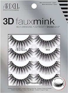 Ardell Pestañas de Visón Sintético 3D 853 – P...