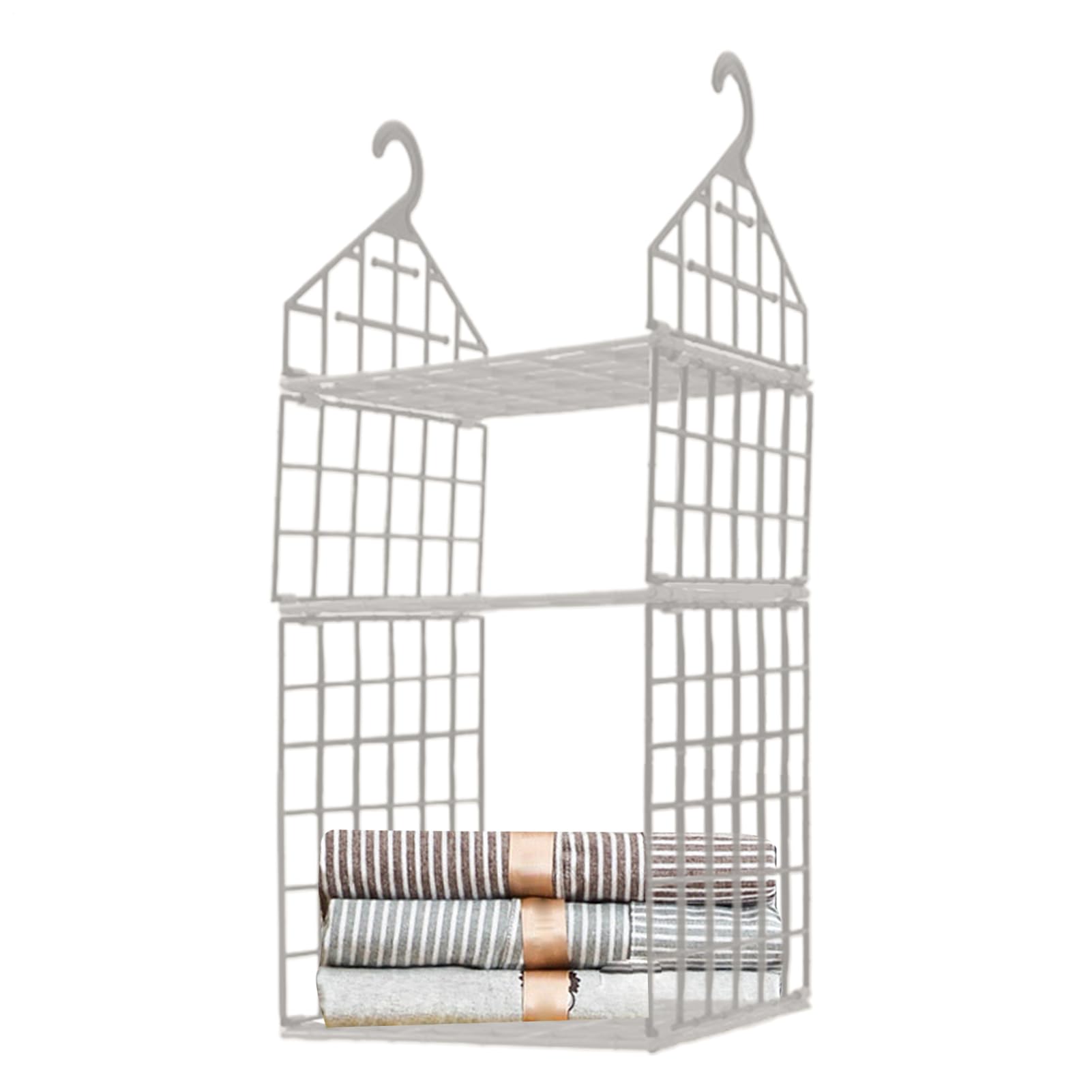 Organiseur de pull pour placard suspendu solution anti-pli jeans et pantalons