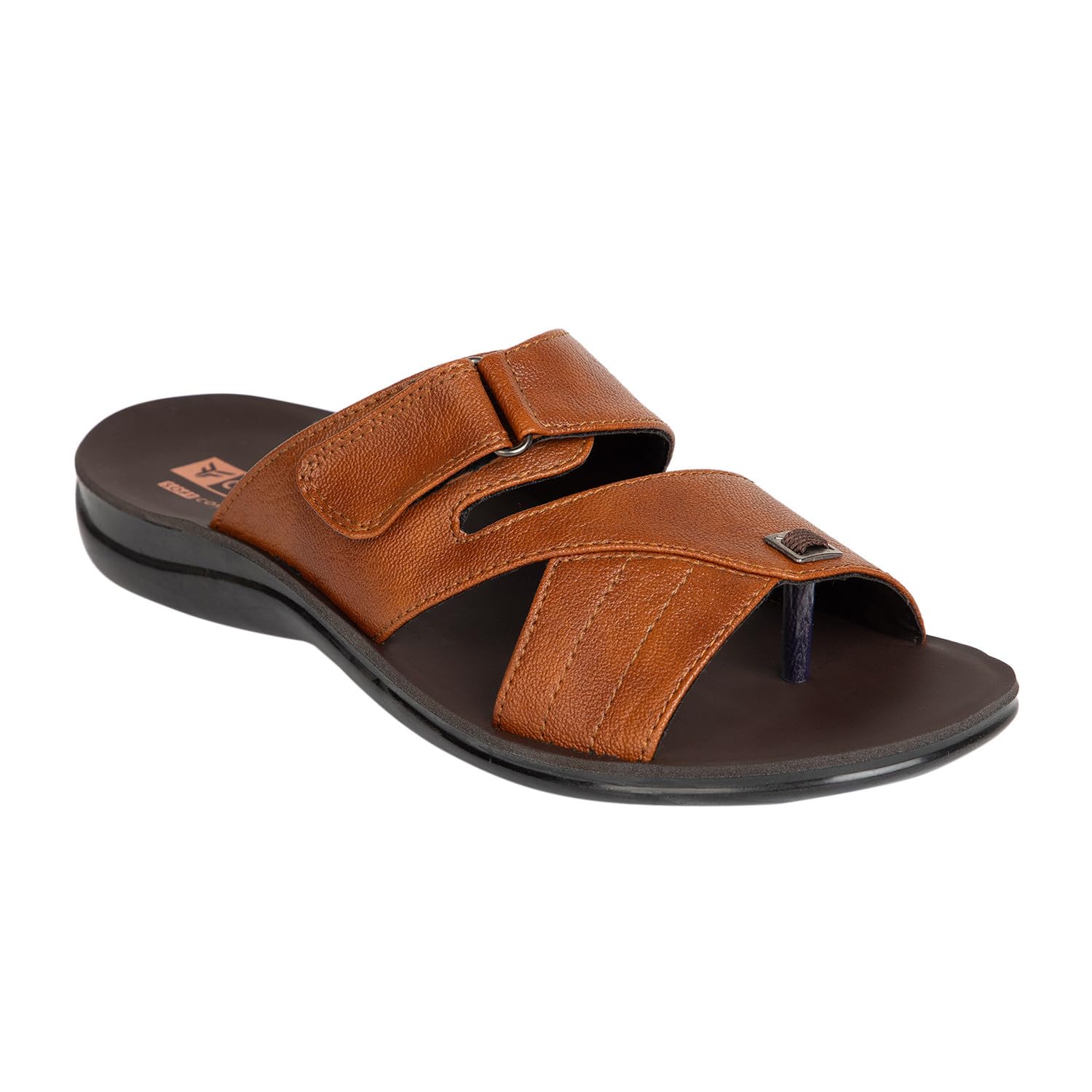 RF COMFYTZ Mens Open Toe Slip-on Sandal | Ultra Soft Memory Cushion Chappal | Flip-Flop for Outdoor/Festive Ethnic Wear | Comfortable Footbed & Slip Resistant | Perfect for Kurta, Lungis, Weddings & Casual Use157Tan6 (B0DCVHCHPX) Amazon Price History, Amazon Price Tracker