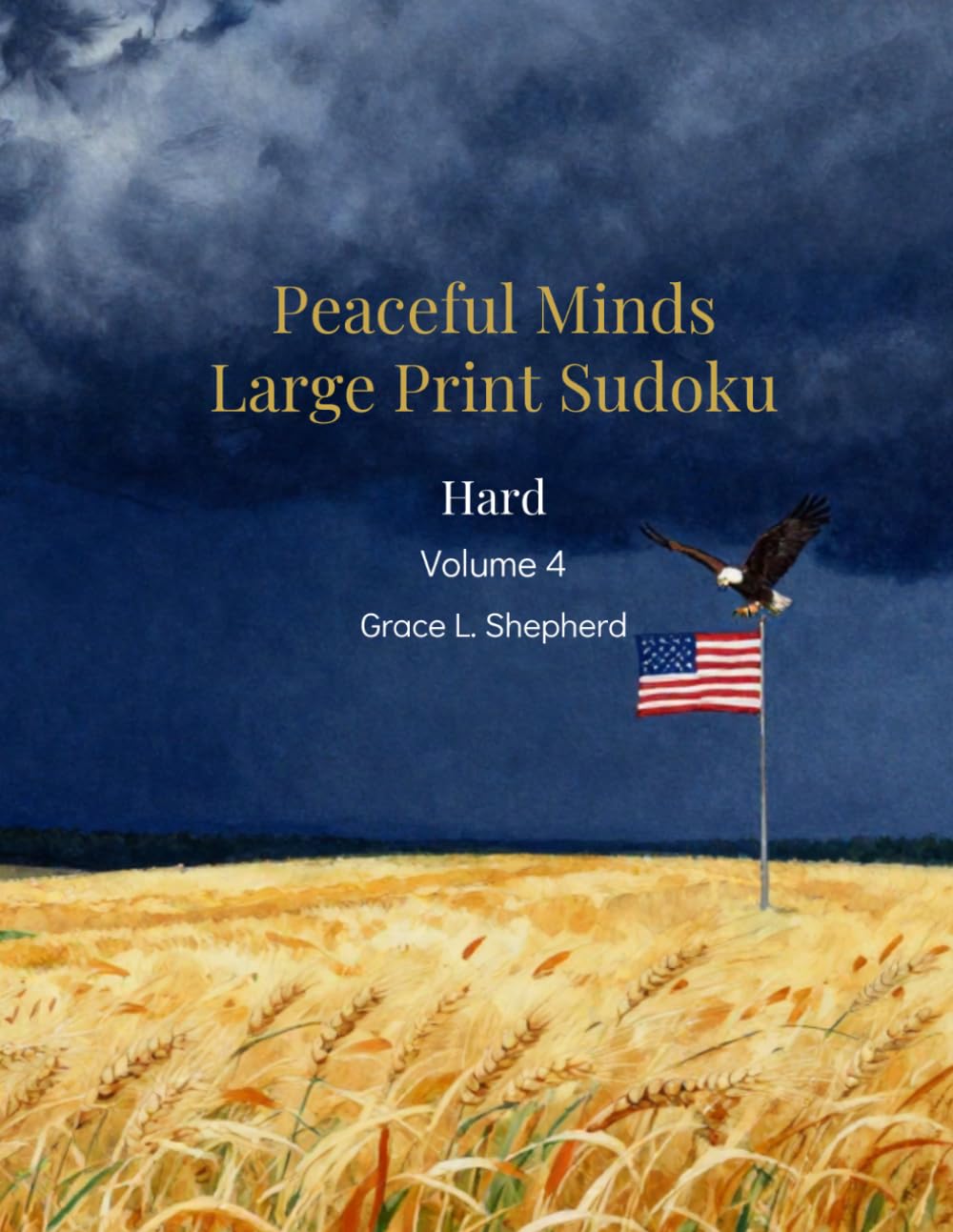 Peaceful Minds Large Print Sudoku: Hard — 100 Large Print Puzzles for Seniors