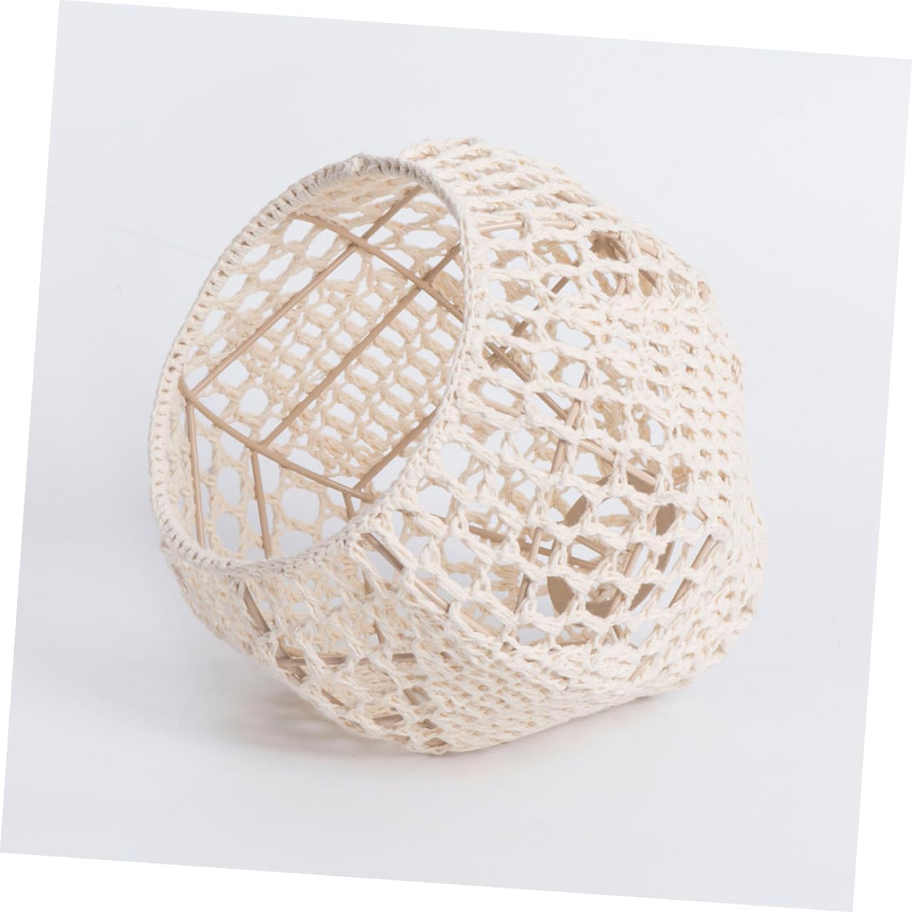 Handmade Woven Bohemian Lamp Shades Rustic Ceiling Light Fixture for Bedroom Living Room