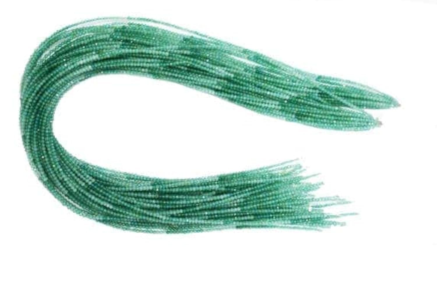 Green Onyx Shaded Faceted Beads de haute qualité pour la création de bijoux fins