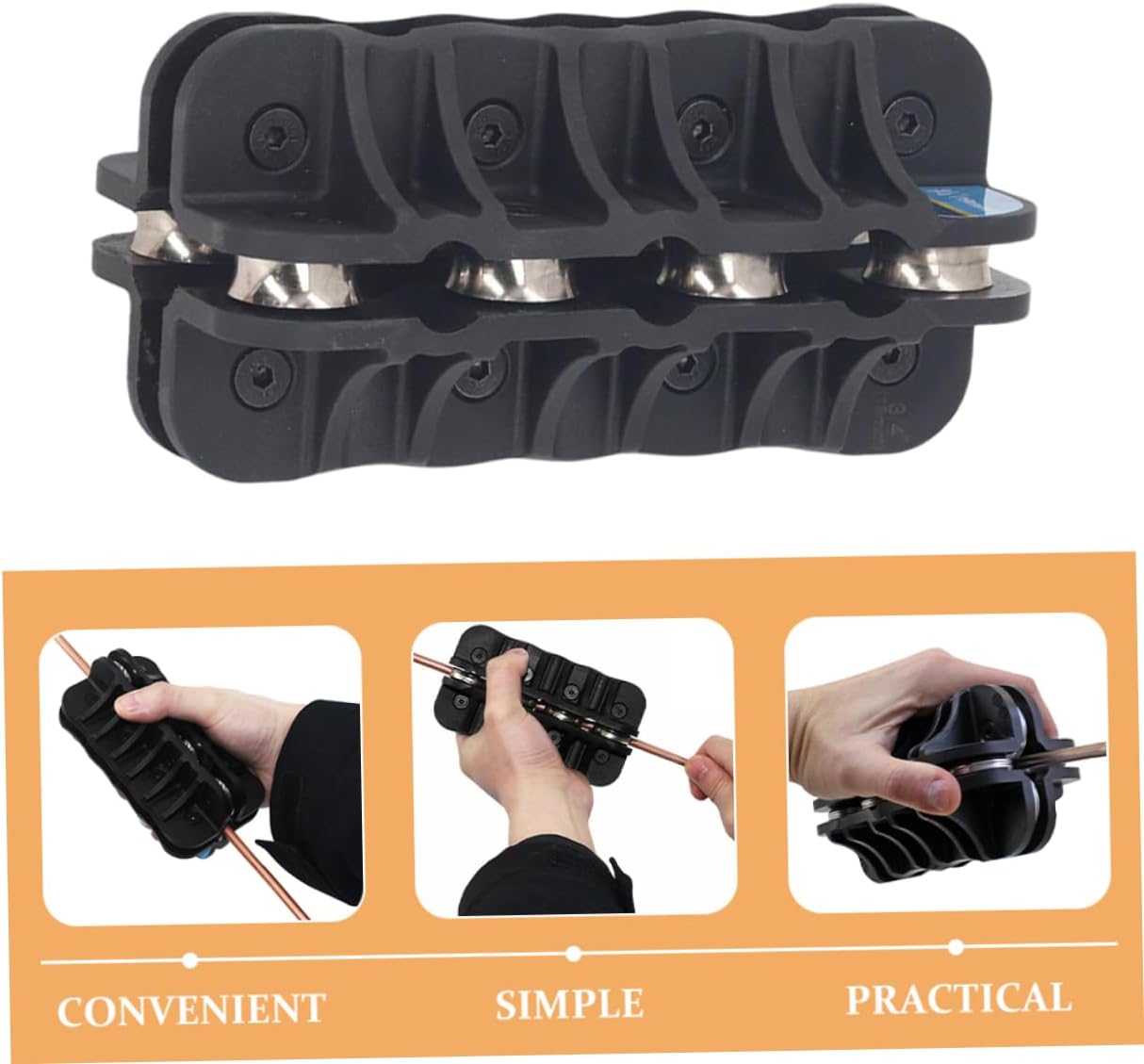 Toyvian Handheld Tube Straightener Tool for Pipes and Efficient Repairs for Brake Line and Line Maintenance