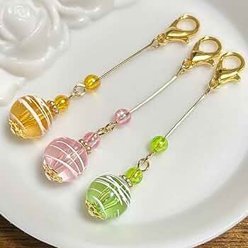 Amazon.co.jp: 791水風船 ヨーヨー ビーズ チャーム (3個セット