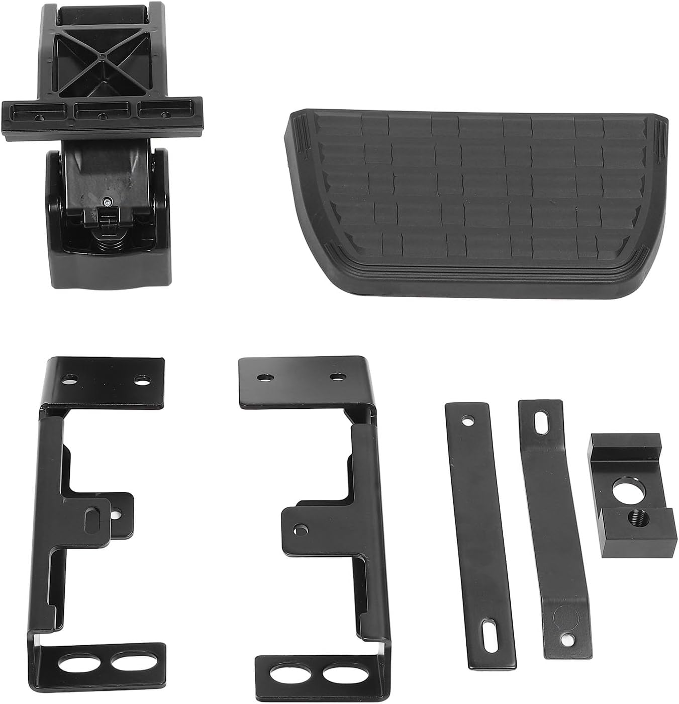 Luqeeg Stainless Steel Truck Bed Side Step, Load Capacity Running Board, Self Lubricating Foot Step with High Stability & Smooth Operation, Ideal for Super Duty 2017-2022