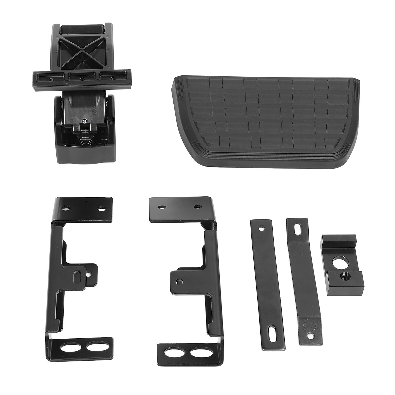 Estribo lateral retráctil de acero inoxidable para camiones Super Duty 2017-2022 7