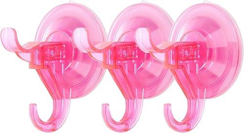 Miniatura 21 de Antimbee - Ganchos de ventosa, paquete de 10 perchas para coronas para puerta principal, ventosas pequeñas extraíbles para ducha, baño, vidrio,