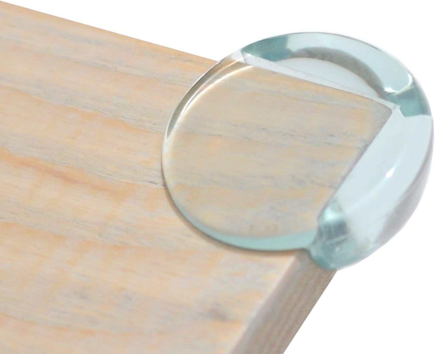 FitFabHome 10 Pack Premium Clear Corner Guards | Bonus Electrical Outlet Covers 6 Pack | Strong 3M Brand Adhesive | Baby-Proof and Protect Your Children from Sharp Corners On Tables, Desks, Furniture