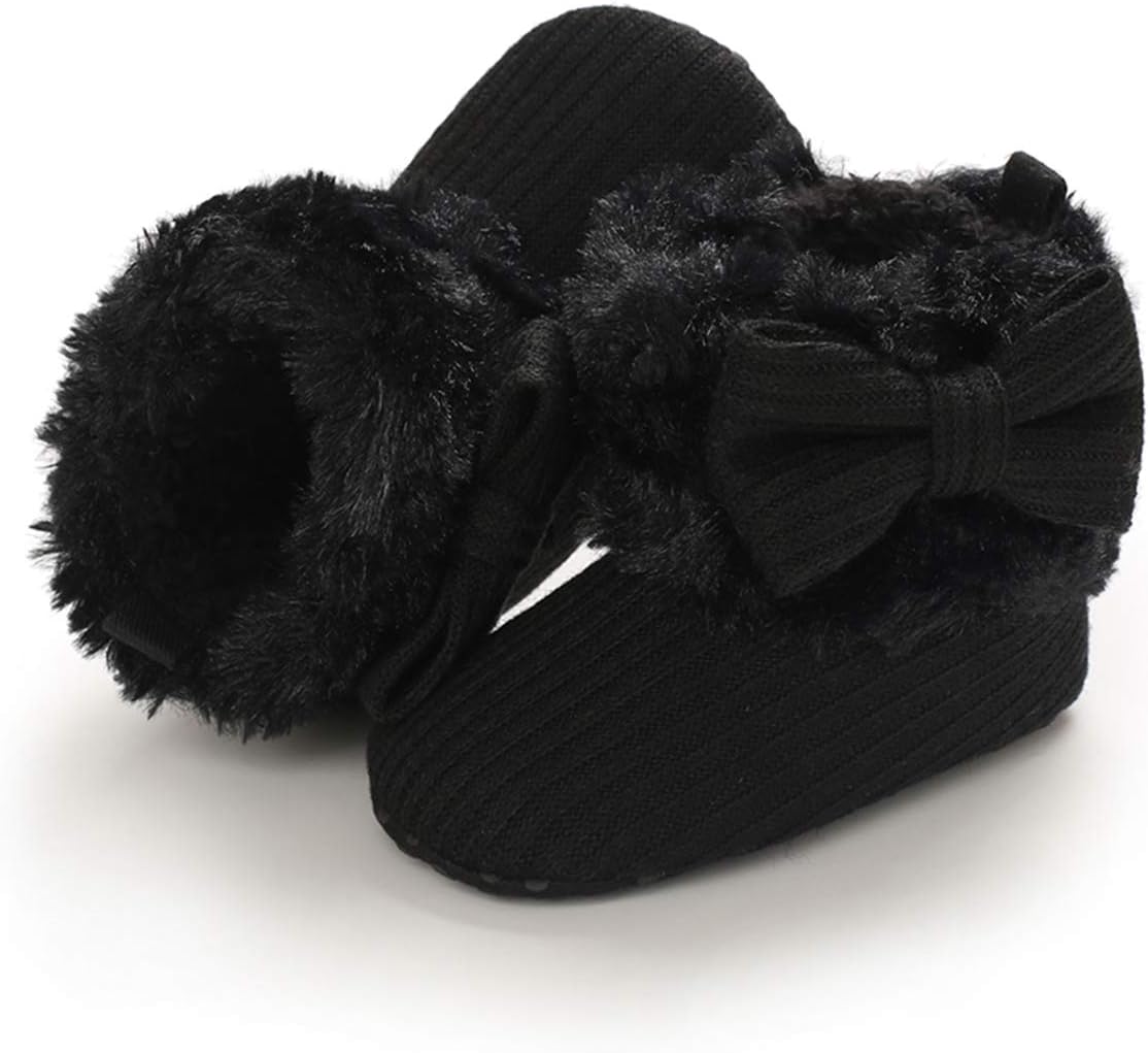 COSANKIM Newborn Baby Girls Boys Boots Soft Anti-Slip Sole Warm Winter Snow Booties Toddler Infant Prewalker Shoes - Image 4