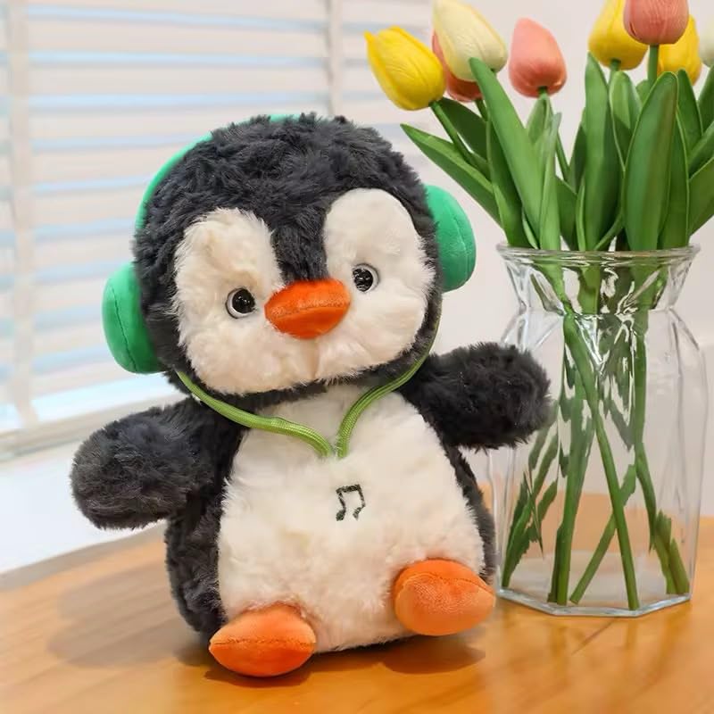 Image of SCOOBA Music Lover Penguin Soft Toys 35cm for Kids Babies (Music Lover Penguin)