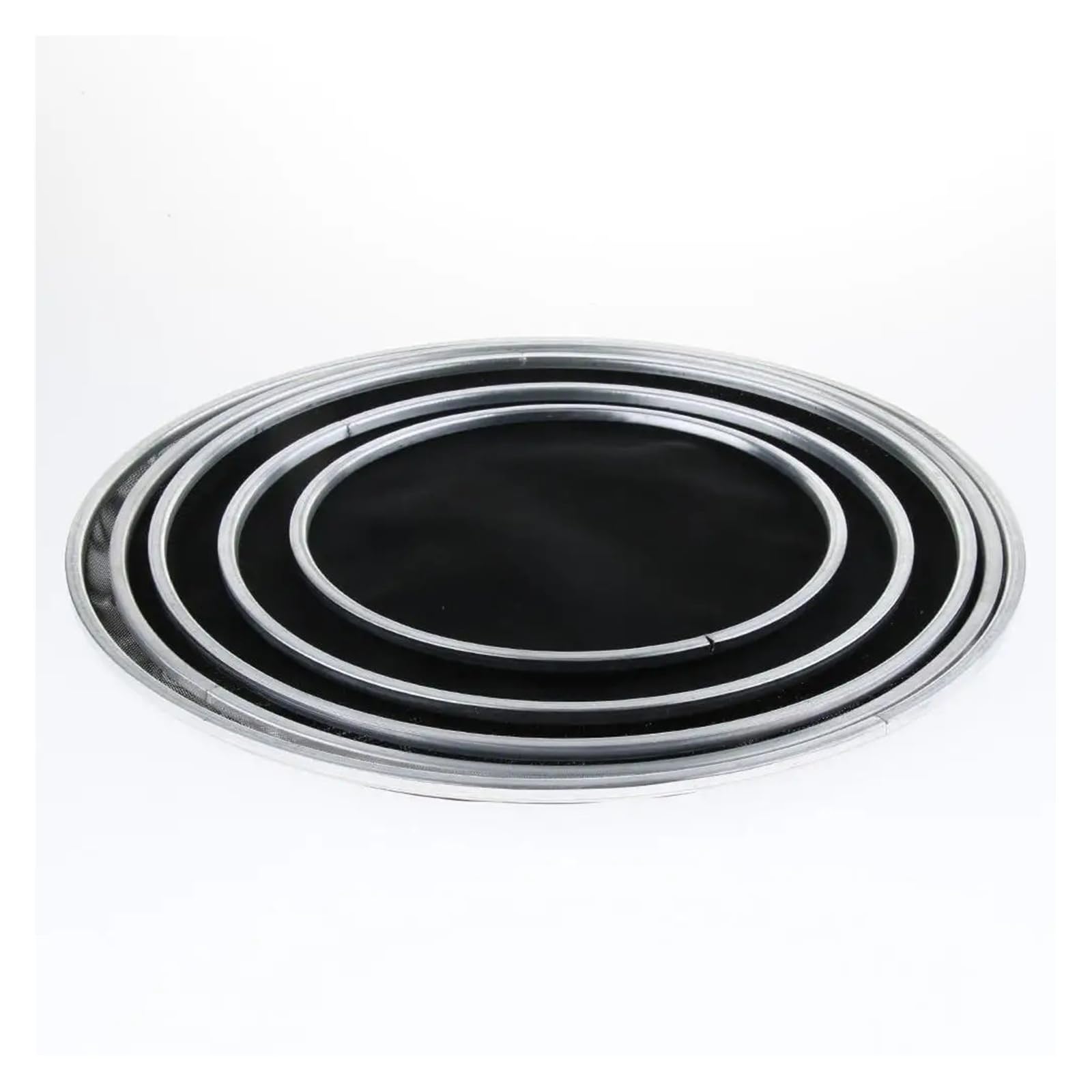 Pelle di alluminio a doppio strato a rete silenziosa for grancassa da 8/10/12/13/14 pollici for set di accessori(10inch)